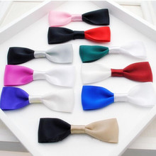 Special Double Colors  Satin Ribbon Bowknot Hair Accessory Mashup Hairpin Free Shipping 2024 - buy cheap