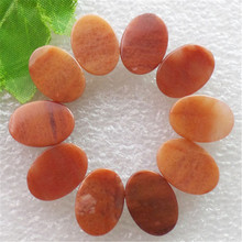 (10 pieces/lot) Wholesale Natural Red Aventurine Oval CAB Cabochon 18x13x5mm Free Shipping Fashion Jewelry ZJ1706 2024 - buy cheap
