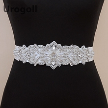 Fashion Crystal Wedding Belts Sashes Bride Waistband Bridal Sashes Belts With Rhinestones Wedding Accessories for Women Dress 2024 - buy cheap