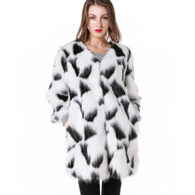 Новое дизайнерское белое пальто ZADORIN из искусственного меха, женское элегантное зимнее пальто, женская длинная пушистая куртка, женское зимнее пальто 2024 - купить недорого
