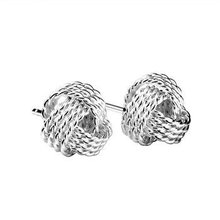 Free Shipping 925 Sterling Silver Earrings,Tennis Earrings,925 Sterling Silver Earrings wholesale jewelry E072 2024 - buy cheap