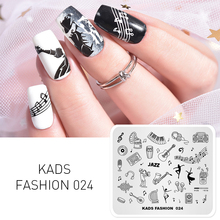 1pc Nail Stamp Template Musical Instrument Patterns DIY Nail Designs Nail Stamoing Plate Stamping Polish Manicure Stamper Plate 2024 - buy cheap