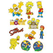 2pcs A4 Size Simpson Stickers Cartoon Fashion Anime Luggage Stickers PVC Waterproof Stickers Free Shipping 2024 - buy cheap