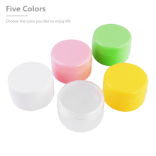 New 20g 50g 100g Portable Refillable Bottles Travel Face Cream Lotion Cosmetic Container Plastic Empty Makeup Jar Storage Box 2024 - buy cheap