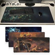 MaiYaCa Cool SMITE Moba game mouse pad gamer play mats Locking Edge Mousepad anime Keyboard Mat Table Pad for dota2 lol gamer 2024 - buy cheap