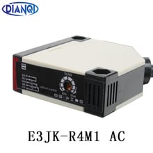 Interruptor fotoeléctrico E3JK-R4M1 220V CA, interruptor de reflexión de retroalimentación con sensor, transductor de infrarrojo 2024 - compra barato