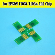 Cartucho de tinta ARC, Chip de reinicio automático para impresora Epson Stylus T40W/TX600FW/TX550W/TX610 T23/T24/TX105/TX115, conjunto de 4 unidades 2024 - compra barato