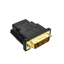 Gold Plated DVI 24+1 +5 To HDMI Adapter Cables  Plug Male To Female 1080P HDMI Cable Converter  HDTV  Monitor 2024 - buy cheap