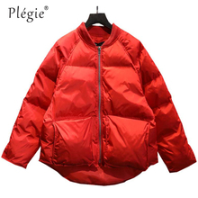 Plegie 2020 New Ladies Fashion Coat Winter Jacket Women Outerwear Short Wadded Jacket Female Padded Parka Women's Overcoat 2024 - buy cheap