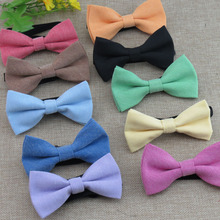 2018 New Bowtie for Baby Boys Adjustable Cotton Bow Ties Children Boy Ties Slim Shirt Accessories Banquet 2024 - buy cheap