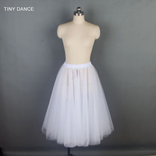 4 слоя лебедя белый мягкий тюль балетная юбка-пачка для занятий и выступлений балерины костюмы 11 размеров в наличии 19025 2024 - купить недорого