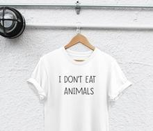 Skuggnas camiseta com tema eu não comendo animais, camiseta veganos de abacate para vegetais, camisetas para vegetais e vegetais 2024 - compre barato