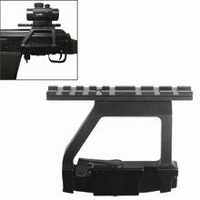 Metal Top Rail Mount AK74 SAIGA RIFLE Airsoft Side Rail Scope Mount QD for 20mm Picatinny Rail Scope Sight RL2-0022 2024 - buy cheap