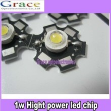 10pcs 1w cold White 13000-15000K High Power LED Light  chip  with 20mm Star pcb for DIY 2024 - buy cheap