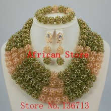 Gorgeous African Coral Beads Bridal Jewelry Set African Beads Jewelry Set for Wedding Free Shipping BC327-1 2024 - buy cheap