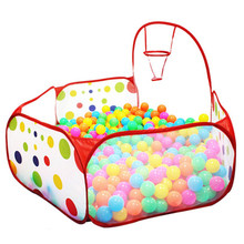 90cm Indoor Ocean Ball Pool for Kids Foldable Toys Tent Toys Storage Basket Home Playground for Baby Ocean Ball Playhouse 2024 - buy cheap