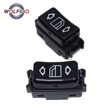 WOLFIGO Left Right Power Window Switch For Mercedes Benz W124 W126 W201 190E 260 300 350SD 420 560SEL 1248204510 1248204610 2024 - buy cheap