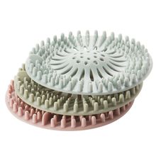Rolha de cabelo tapete dreno de chuveiro silicone cobre pia filtro filtro para banheiro e cozinha 2018 YH-460614 2024 - compre barato