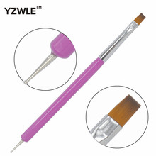 Bolígrafo De 2 formas para Nail Art, herramienta de pintura con puntos, esmalte de Gel acrílico UV, pinceles de revestimiento 2024 - compra barato
