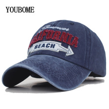 Youbome boné de beisebol unissex, boné da moda masculino e feminino com aba bordada vintage 2024 - compre barato