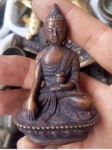 YM 309 mãos Antigas Tibetano Bodhisattva buda Estátua de Buda de Bronze 2024 - compre barato