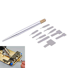 10 in 1 IC Chip Repair Thin Blade Tool CPU Metal Remover Burin To Remove For Mobile Phone Computer Processor Repairing Tools 2024 - buy cheap