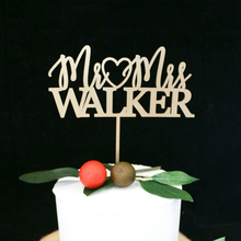 Custom Mr&Mrs Last Name Wedding Cake Topper,Cake Topper For Wedding Anniversary Party,Wedding Anniversary Party Decor 2024 - buy cheap