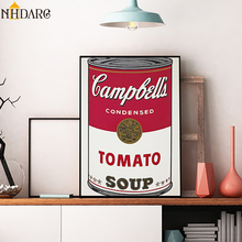 Nordic Art Posters and Prints Campbell's Soup Cans Wall Art Canvas Painting Pictures For Living Room Artwork Home Decor 2024 - buy cheap