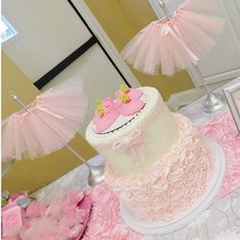 5pcs Mini Tutu for Wedding kid first Birthday bridal Baby Shower boy girl Gender Reveal flower cake Table Centerpiece decoration 2024 - buy cheap