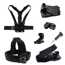 Bolsa de diadema de pecho para cámara deportiva, accesorios para gopro hero 6, 5, 4, SJ4000/xiaomi, yi 4k, AS20, AS30V /AS100 2024 - compra barato