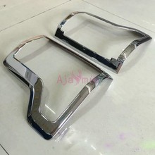 2015 2016 2017 Taillight Overlay Lamp Cover Overlay Trim Garnish Panel Chrome Car Styling For Ford F150 Accessories 2024 - buy cheap