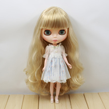 Обнаженные куклы Блит светлые волосы подходит для девочек ksm 14578 2024 - купить недорого
