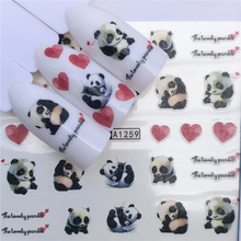 1 Sheet Animal Black Cat Designs Nail Art Stickers Water Transfer Nail Tips Decal DIY Accessory Beauty Nail Decorations 2024 - buy cheap