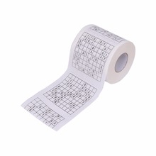 Papel higiénico con estampado de Sudoku Su, rollo de papel higiénico duradero, buen juego de rompecabezas, papel higiénico para la salud 2024 - compra barato