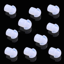 100PCS earphone replacement Silicone Earbud eartip For Mot**rola Kenw**d Ic*m Ba*feng Radio Surveillance Acoustic tube earkits 2024 - buy cheap