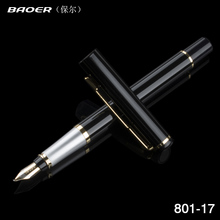 High quality Calligraphy pen 1.0MM Fountain pen Full metal ink pen luxury Baoer pen Stationery Office school supplies 2024 - купить недорого