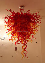 Free Shipping Art Lighting Murano Glass Hallway Chandelier 2024 - buy cheap