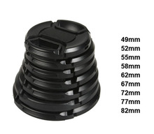 10 Pieces DSLR SLR Camera Lens Cap Protective Cover 49mm 52mm 55mm 58mm 62mm 67mm 72mm 77mm 82mm (Provide Choose) 2024 - buy cheap