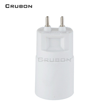 Cruboa adaptador g12 para e27, suporte da lâmpada e27 para g12, lâmpada de conversão retardante de chamas pbt, alta temperatura 220 graus