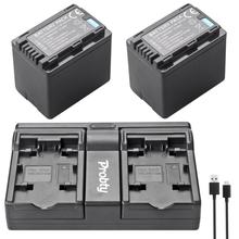 2pcs VW-VBT380 VBT380 VW-VBT190 Battery + Dual charger for Panasonic HC-V110 HC-V130 HC-V160 HC-V180 HC-V201 HC-V250 HC-V260 2024 - buy cheap