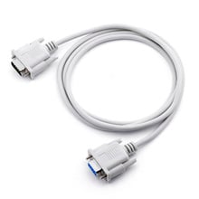 Удлинительный кабель для компьютера, 1,5 м, DB9, 9 контактов, RS232 2024 - купить недорого