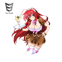 Пикантные автомобильные наклейки EARLFAMILY для старшей школы DxD Rias Gremory, виниловые стильные 3D наклейки на автомобиль, переводные наклейки на окна и стеклоочистителя, аксессуары 2024 - купить недорого