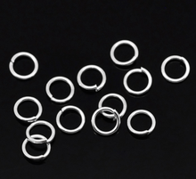 DoreenBeads silver color Steel Open Jump Rings 5mm(1/4"), 1000 PCs 2024 - buy cheap