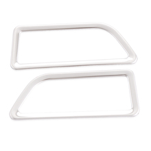 For vw skoda octavia a7 2015 dashboard outlet vent trim cover sticker stainless steel bezet auto accessories 2pcs/set 2024 - buy cheap