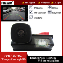 FUWAYDA HD CCD Водонепроницаемая Автомобильная камера заднего вида, парковочная система заднего вида для Nissan Cefiro Tiida Teana Paladin 2024 - купить недорого