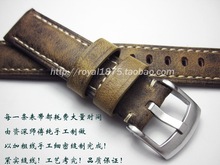New Upscale Straps 20mm 21mm 22mm 24mm Handmade Italian Genuine Leather Watch Band Vintage Wristband Watchband for branded watch 2024 - buy cheap
