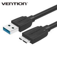 Vention брендовый Micro USB 3,0 кабель для синхронизации данных и зарядки, зарядный кабель для жесткого диска Toshiba 2024 - купить недорого