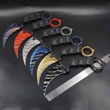 Fixed Blade CS GO Karambit Knife Tactical Survival Training Outdoor Knife Camping Claw Knives EDC Multi Defense Tools 2024 - buy cheap