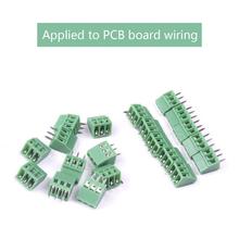 40/60pcs 2.54mm Pitch Straight Pin 2P/3P Universal Screw PCB Terminal Block Connector PCB Mount Screws Connector 2024 - buy cheap