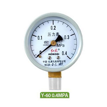 Y-60 0-0.4Mpa Vacuum Gauge Air Manometer Pressure Gauge 2024 - buy cheap